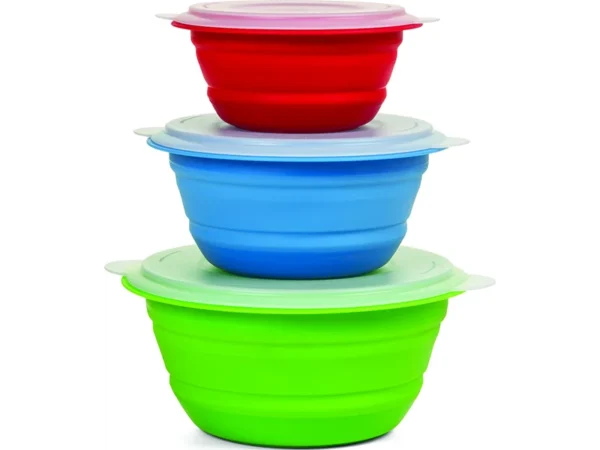 Prepworks Collapsible Storage Bowls (Set of 3) - Image 2