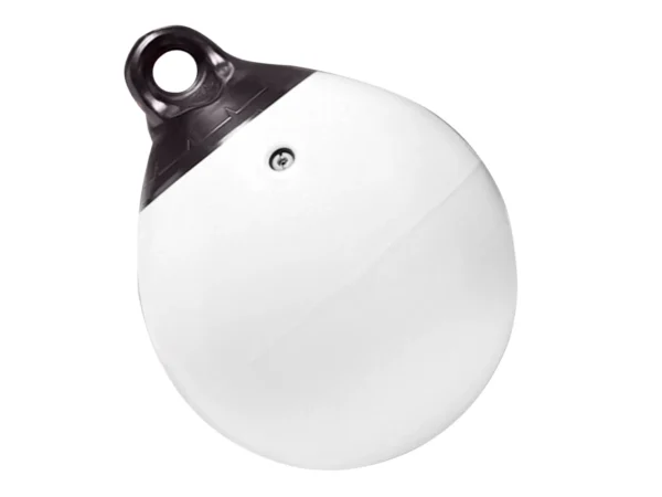 Taylor Made 9" Tuff End™ Inflatable Vinyl Buoy - White