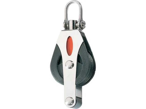 Ronstan Series 30 Utility Ball Bearing Block - Single, Becket, Swivel Shackle Head