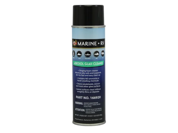 Presta Marine Ammonia Free Aerosol Glass Cleaner - 19oz