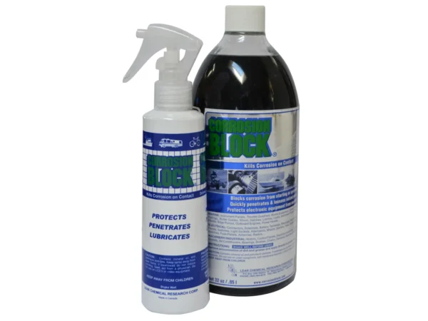 Corrosion Block 32oz Bottle w/Pump - Non-Hazmat, Non-Flammable & Non-Toxic