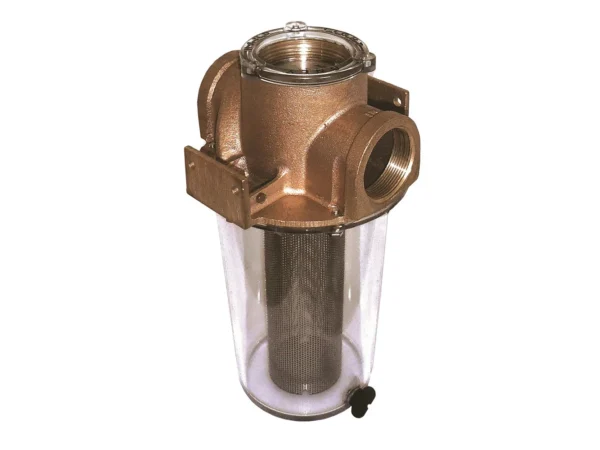 GROCO ARG-500 Series 1/2" Raw Water Strainer w/Stainless Steel Basket