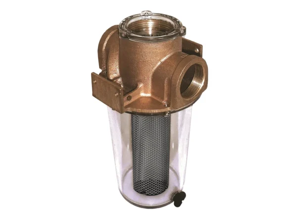 GROCO ARG-1000 Series 1" Raw Water Strainer w/Monel Basket