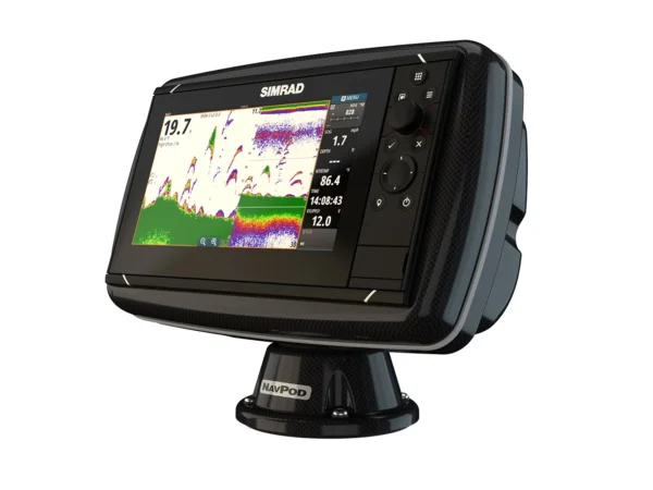 NavPod PP4600-06 PowerPod Pre-Cut f/Simrad NSS9 evo3 / B&G Zeus3 9 - Carbon Black