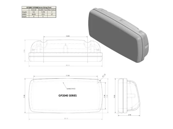 NavPod SystemPod Pre-Cut f/Raymarine AXIOM 9 & Space f/12″ Wide Guard - Image 2