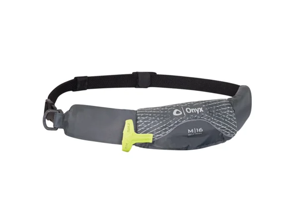 Onyx M-16 Manual Inflatable Belt Pack (PFD) - Grey