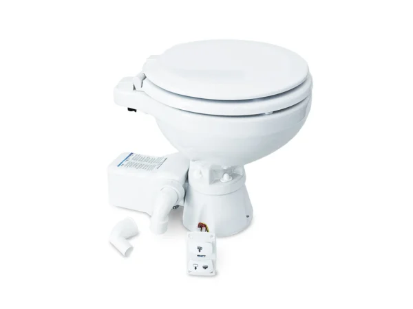 Albin Group Marine Toilet Silent Electric Compact - 12V