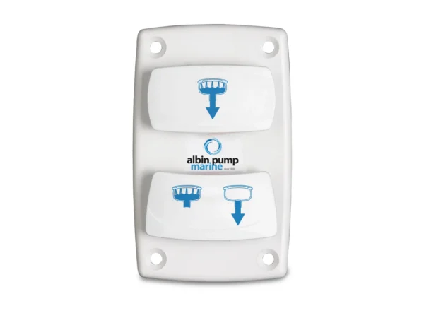 Albin Group Marine Control Silent Electric Toilet Rocker Switch