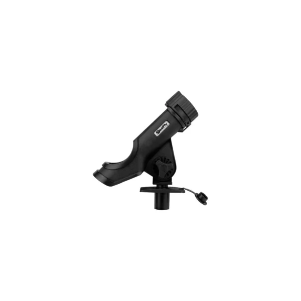 Scotty 231BK Powerlock Rod Holder w/#244 Flush Mount, Black