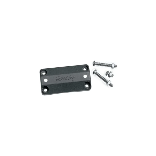 Scotty 242BK Rod Holder Rail Adapter, Black