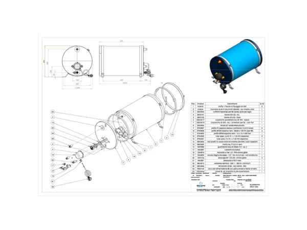 Albin Group Marine Premium Water Heater 12G - 120V - Image 2