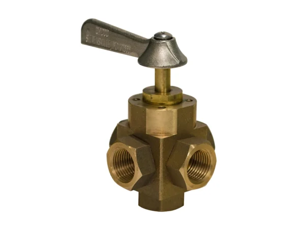 GROCO 1/2" 5-Port Tank Selector Valve