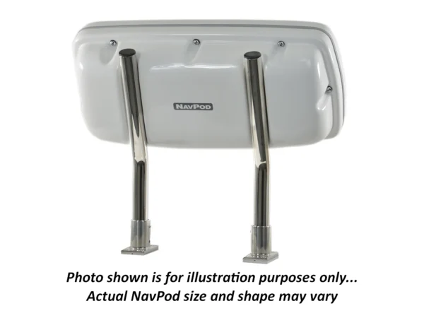 NavPod SystemPod Pre-Cut f/Raymarine AXIOM 9 & 1 Instrument (3.6″ hole) f/9.5″ Wide Guard (Pre-Cut f/Surface Mount Using Rear Mounting Brackets) - Image 2