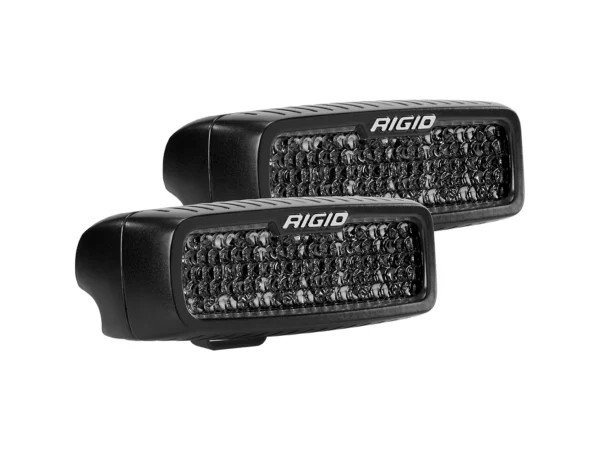 RIGID Industries SR-Q Series PRO Spot Diffused Midnight Surface Mount - Pair