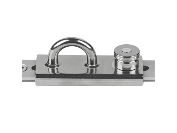 Schaefer Stainless 1-1/4" T-Track Slider - Eye Slide/Lined