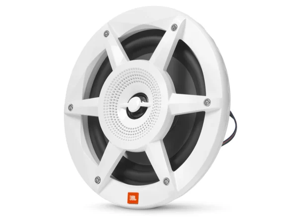 JBL 6.5" Coaxial Marine RGB Speakers - White STADIUM Series - Image 2