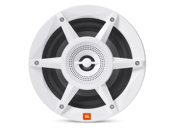 JBL 6.5" Coaxial Marine RGB Speakers - White STADIUM Series