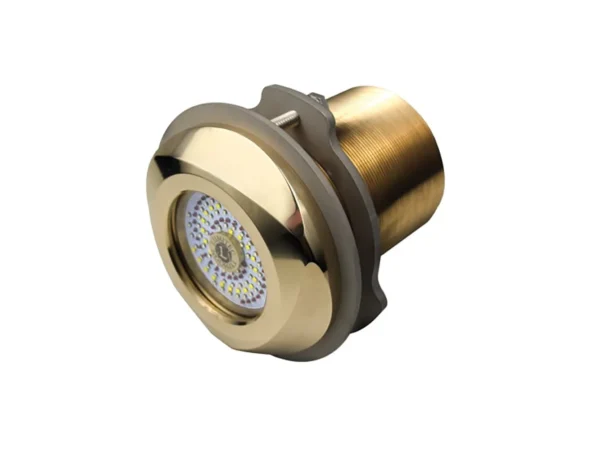 Lumitec SeaBlaze Typhoon Underwater Bronze Thru-Hull LED Light - White/Blue - Image 2