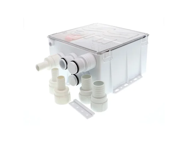 Rule Shower Drain Box w/800 GPH Pump - 12V