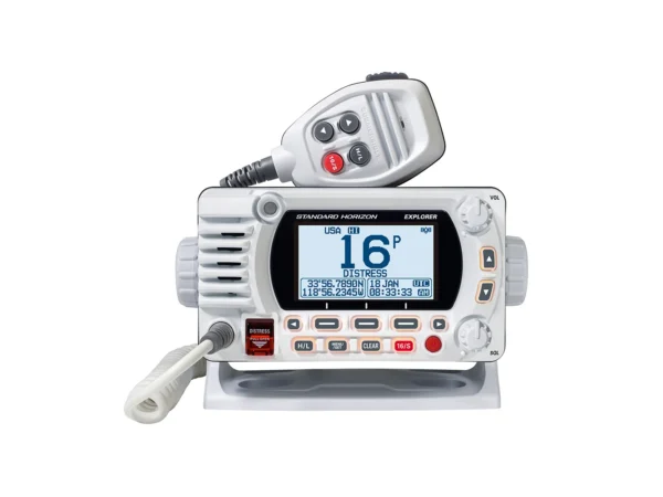 Standard Horizon GX1800G Fixed Mount VHF w/GPS - White