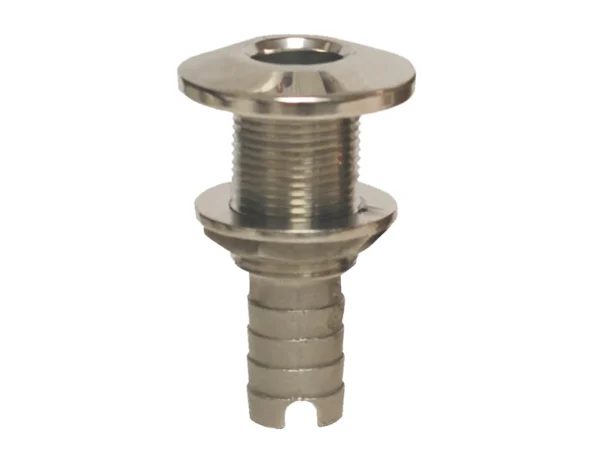 GROCO Stainless Steel Hose Barb Thru-Hull Fitting - 1/2"