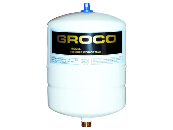 GROCO Pressure Storage Tank - 0.5 Gallon Drawdown