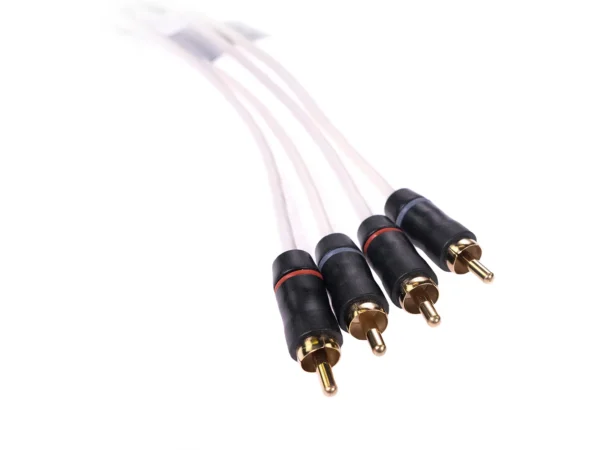 Fusion Performance RCA Cable - 4 Channel - 6'