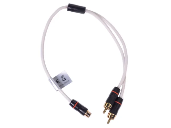 Fusion Performance RCA Cable Splitter - 1 Female to 2 Male - .9'