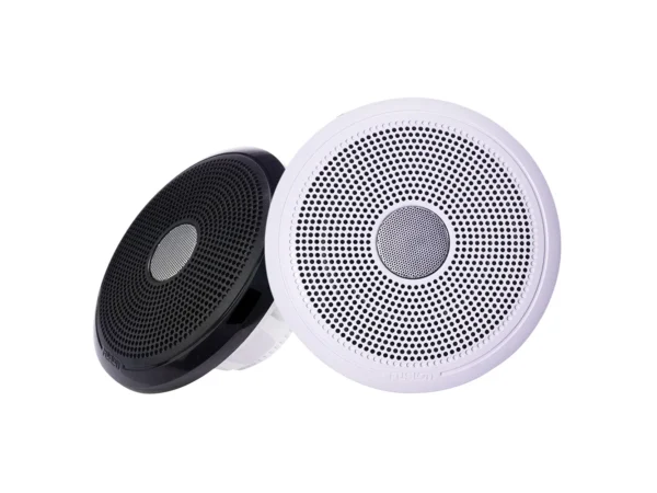 Fusion XS-F40CWB XS Series 4" 120 Watt Classic Marine Speakers - White & Black Grill Options