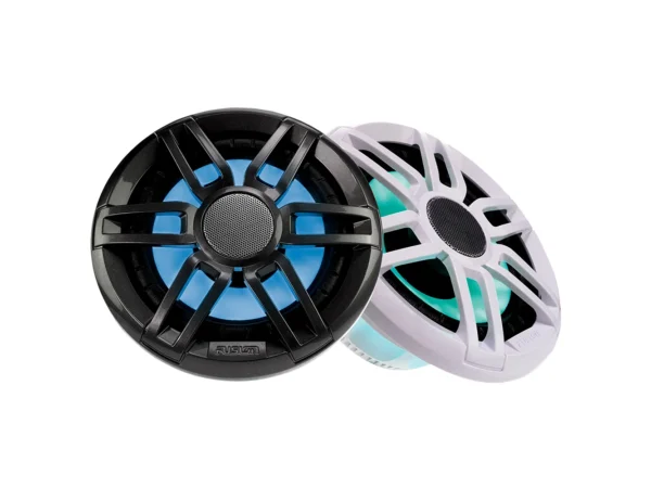 Fusion XS-FL65SPGW XS Series 6.5" - RGB 200 Watt Sports Marine Speakers - Grey & White Grill Options