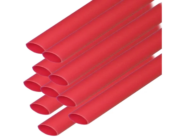 Ancor Heat Shrink Tubing 3/16" x 12" - Red - 10 Pieces