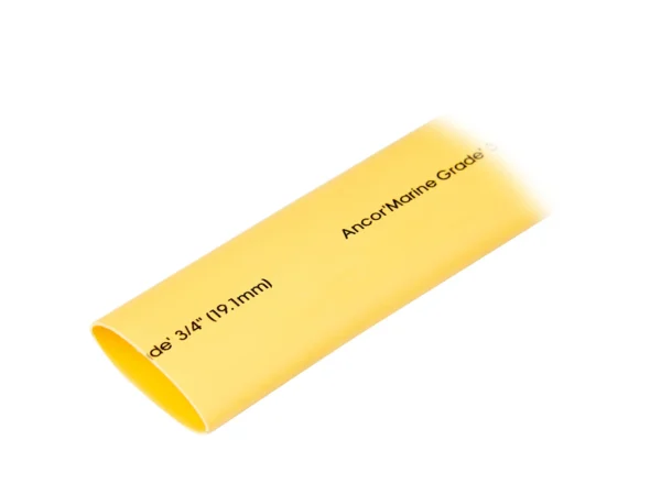 Ancor Heat Shrink Tubing 3/4" x 48" - Yellow - 1 Piece