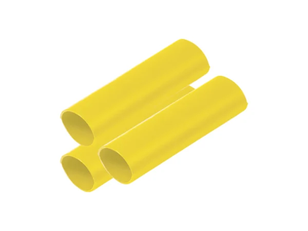 Ancor Battery Cable Adhesive Lined Heavy Wall Battery Cable Tubing (BCT) - 3/4" x 6" - Yellow - 3 Pieces