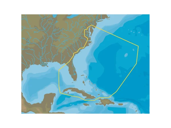 C-MAP 4D NA-063 Chesapeake Bay to Cuba - microSD™/SD™