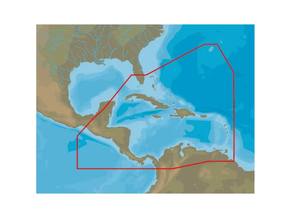 C-MAP 4D NA-D065 Caribbean & Central America -microSD™/SD™