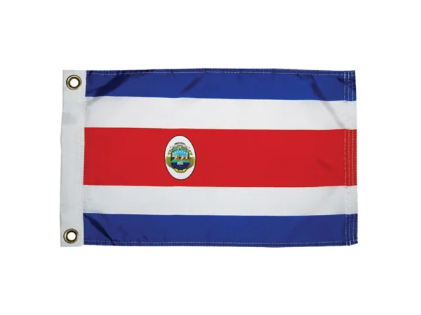 Taylor Made Costa Rican Nylon Flag 12" x 18"