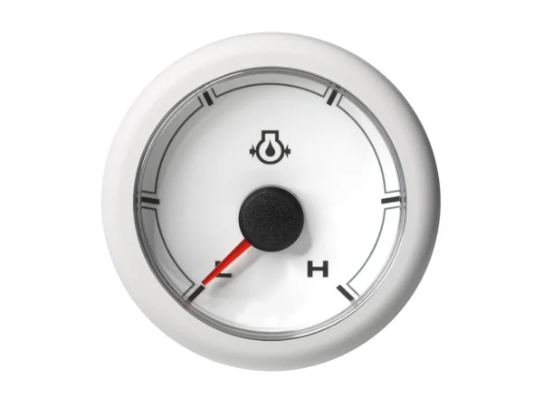 Veratron 52MM (2-1/16") OceanLink Engine Oil Pressure Gauge - Low/High (150 PSI) - White Dial & Bezel