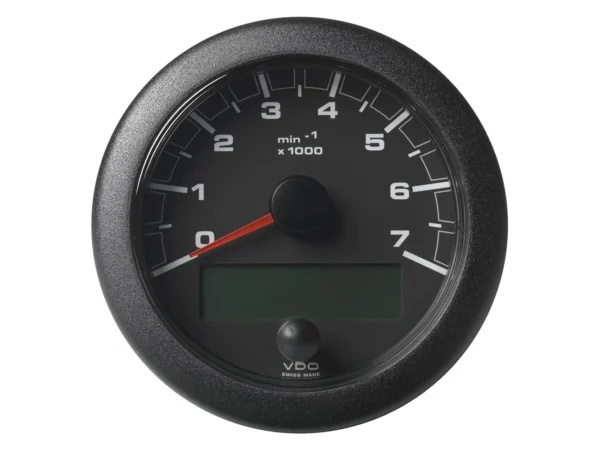 Veratron 3-3/8" (85MM) OceanLink® NMEA 2000® Tachometer - 7000 RPM - Black Dial & Bezel