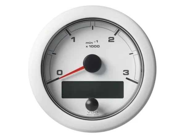 Veratron 3-3/8" (85MM) OceanLink® NMEA 2000® Tachometer - 3000 RPM - White Dial & Bezel