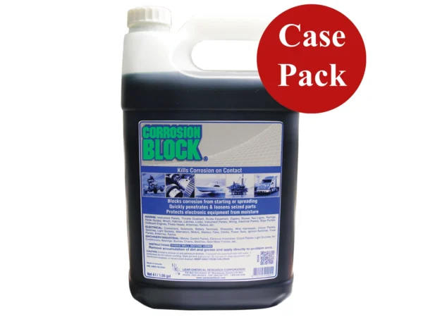 Corrosion Block Liquid 4-Liter Refill - Non-Hazmat, Non-Flammable & Non-Toxic *Case of 4*