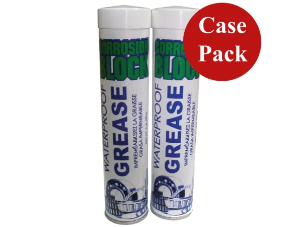 Corrosion Block High Performance Waterproof Grease - (2)2oz Tube - Non-Hazmat, Non-Flammable & Non-Toxic *Case of 6*