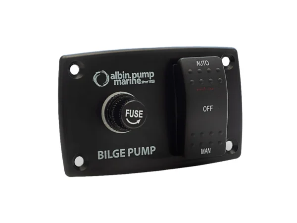 Albin Group 3-Way Bilge Panel - 12/24V