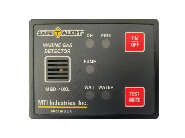 Safe-T-Alert Gas Vapor Alarm Fume, Fire, Bilge Water - Black Surface Mount