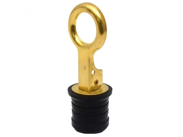 Sea-Dog Brass Snap Handle Drain Plug - 1-1/4"