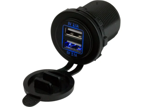 Sea-Dog Dual USB Power Socket