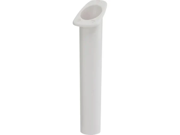 Sea-Dog Narrow Gunnel Flush Mount Rod Holder - White