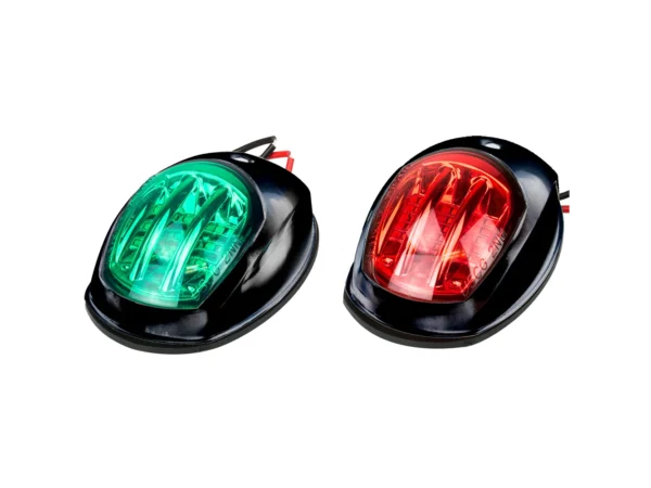 Sea-Dog Black LED Navigation Lights - Port & Starboard