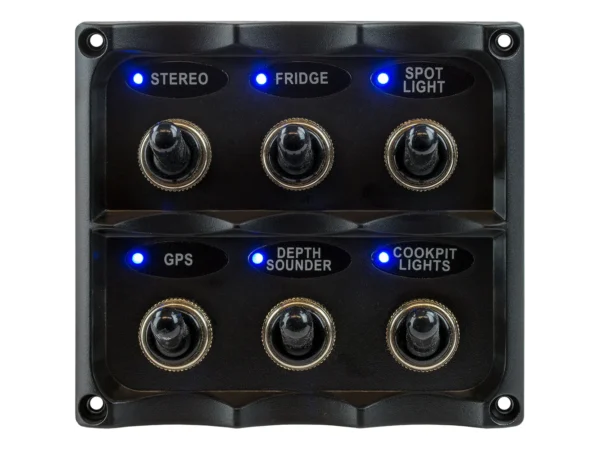 Sea-Dog Water Resistant Toggle Switch Panel