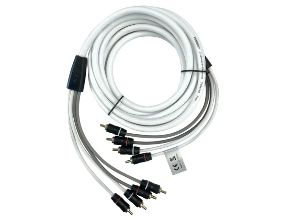 Fusion RCA Cable - 4 Channel - 6'