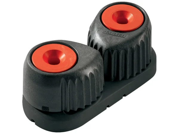 Ronstan Small Alloy Cam Cleat - Red, Black Base